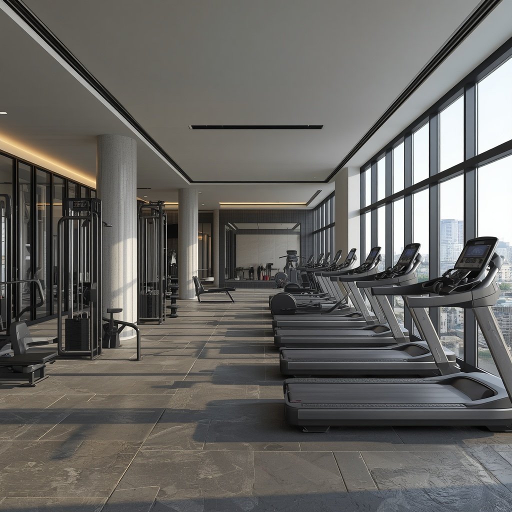Fully-Equipped Gym